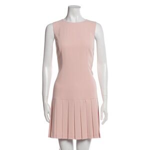 Alice + Olivia Crew Neck Mini Dress
